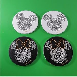 Disney Mickey Mouse set of 4 drink coasters